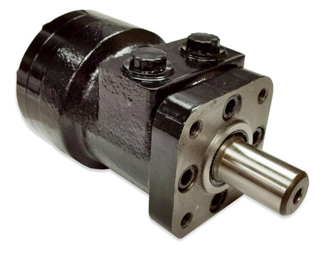 LSHT Hydraulic Motor - 3.15 in³/rev - SAE "A" 4-bolt - 1" Woodruff - SAE Ports - BMRS-50-H4-K-S